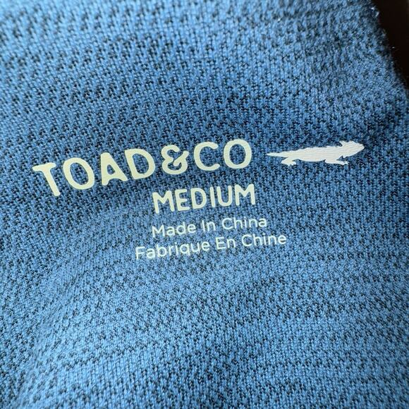 Toad and Co Tech Tomboy Tank Dress Womens Size Medium Teal Blue Sleeveless - Picture 4 of 8